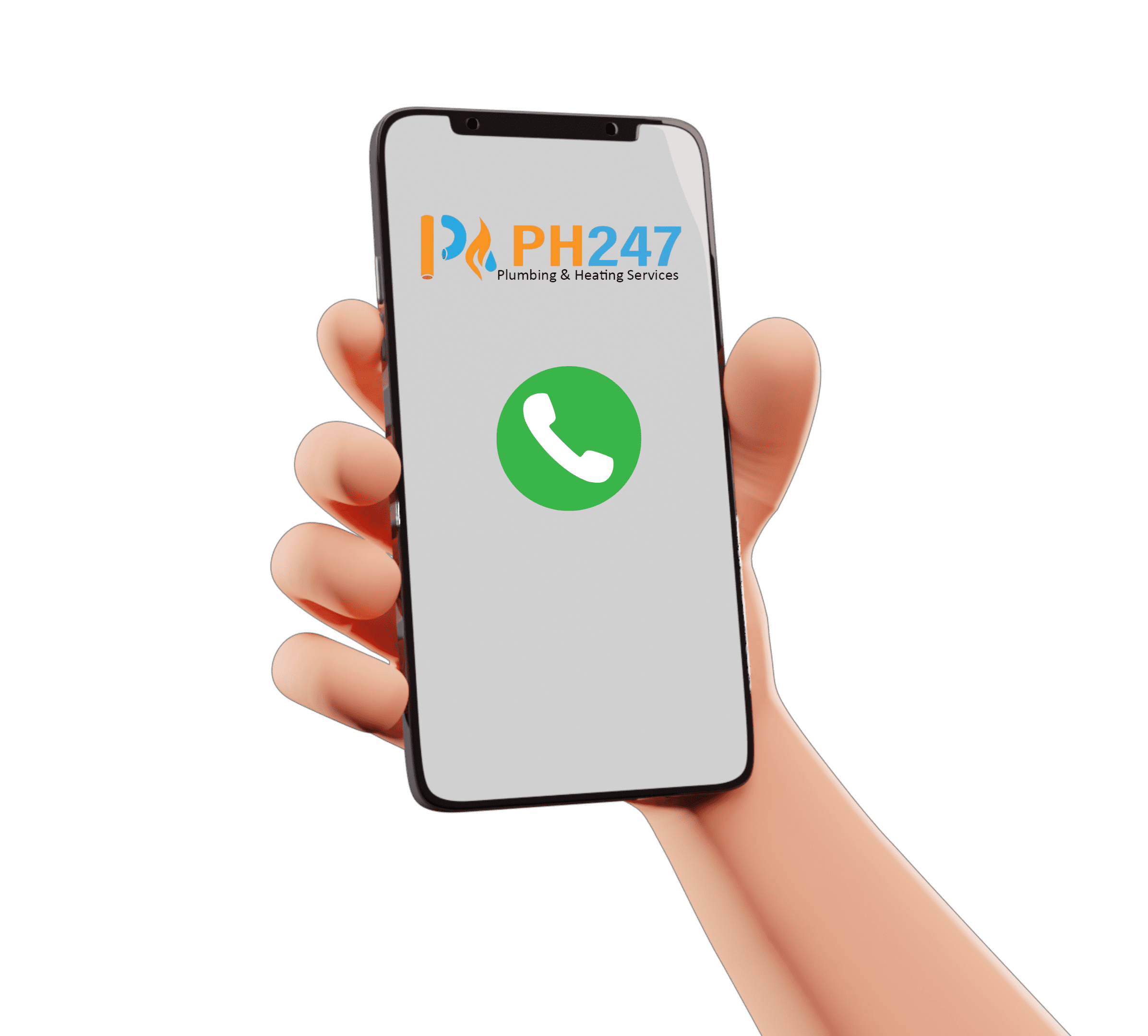 ph247 call us phone 3d model 2