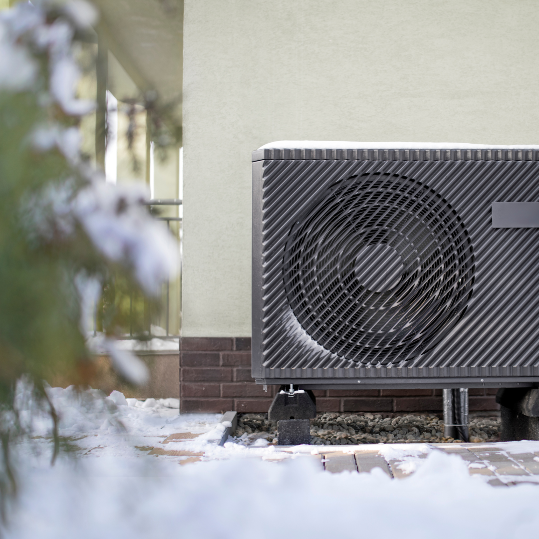 Air Source Heat Pump Service Image outside