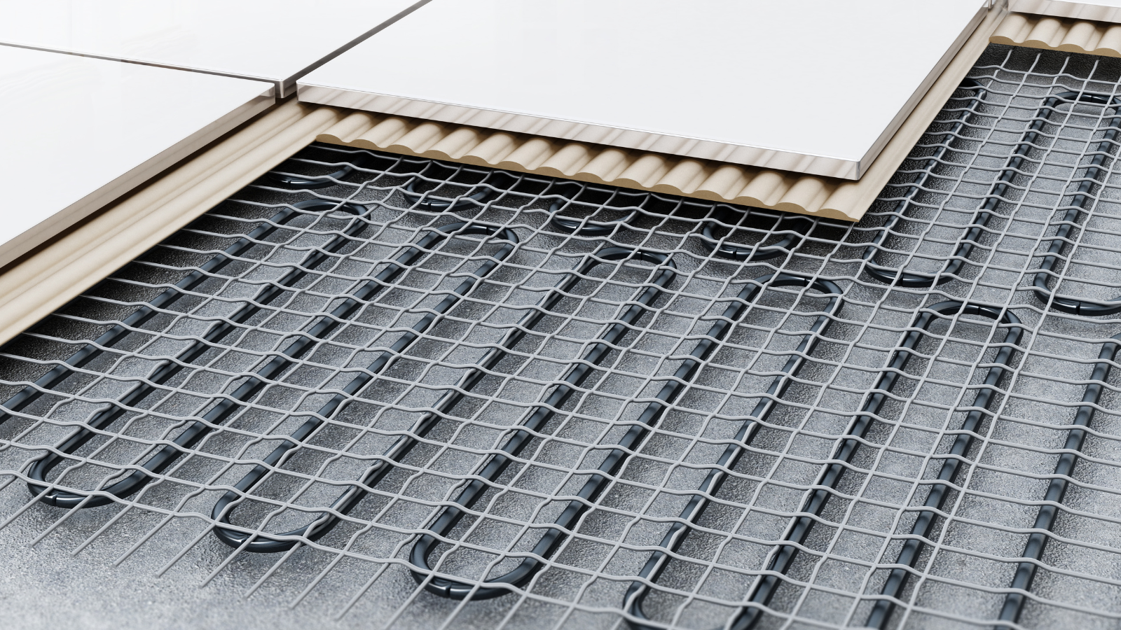 UNDERFLOOR HEATING SERVICE UNDER TILES