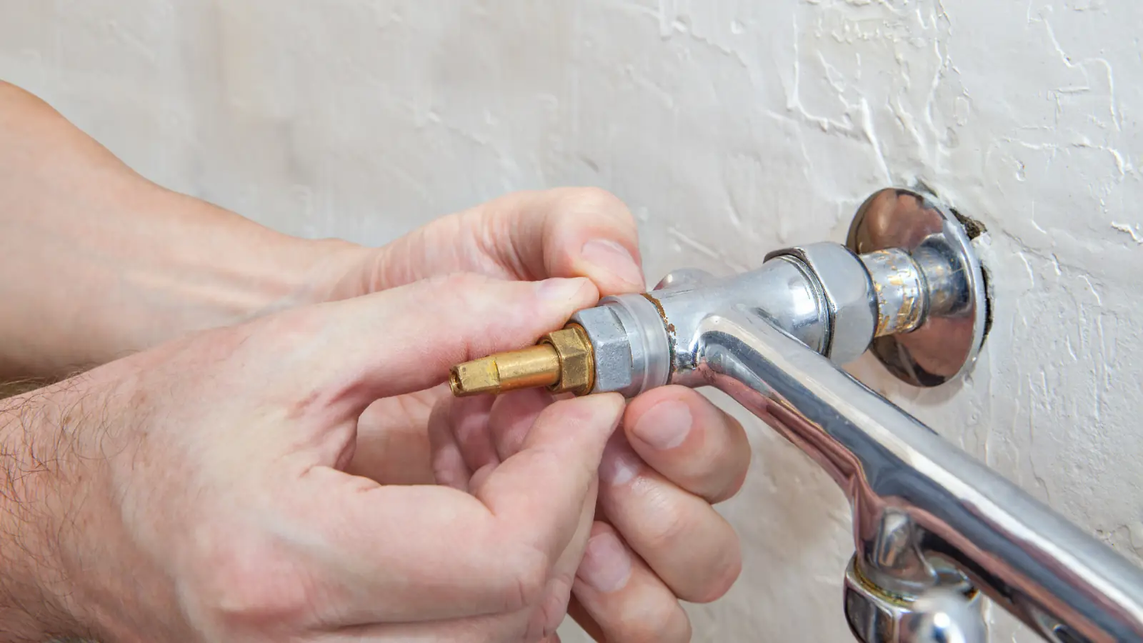Valve being fixed