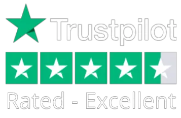 trustpilot logo and rating for ph247