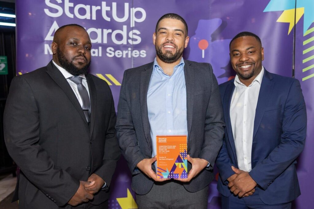 PH247, Construction and Building Services Start-Up of the Year 2022 PH247 receiving the Construction and Building Services Start-Up of the Year 2022 award at the StartUp Awards National Series